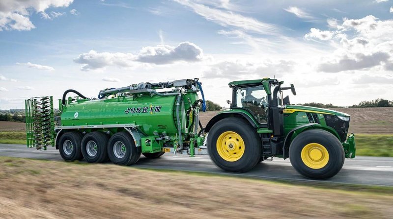 Тракторы с 4-х осевым John Deere 7R 330 96640