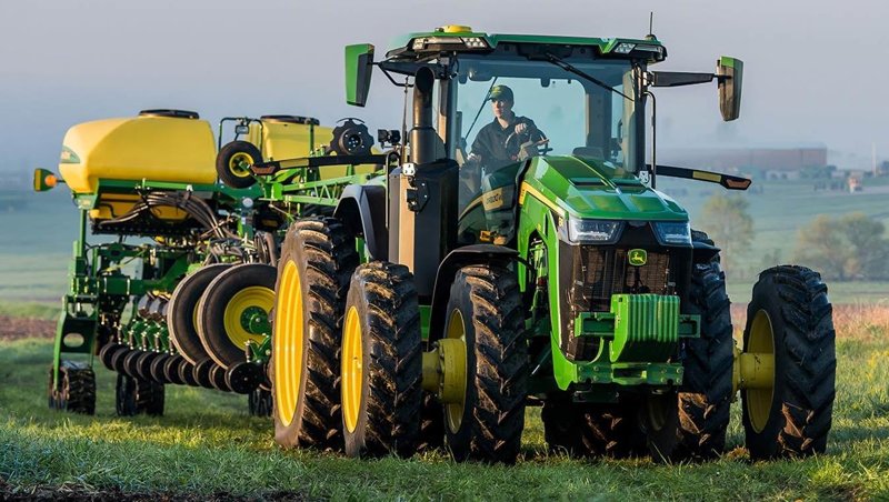 Тракторы с 4-х осевым John Deere 8R 280 83974