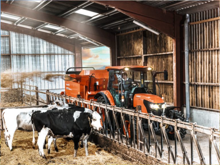 Тракторы с 4-х осевым Kubota M4072 87497