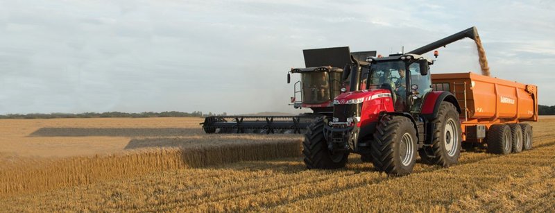 Тракторы с 4-х осевым Massey Ferguson 8737 96894