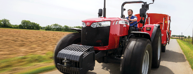 Тракторы с 4-х осевым Massey Ferguson MF 4709 MR 96881