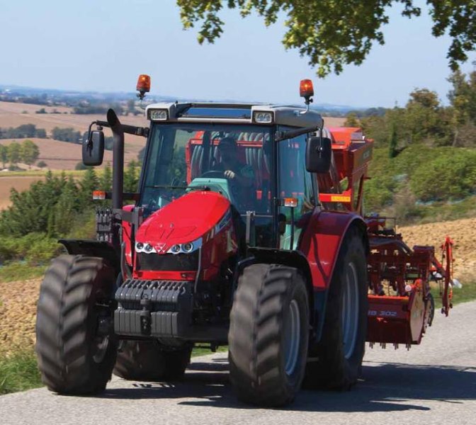 Тракторы с 4-х осевым Massey Ferguson MF 5460-4 Lader 86180
