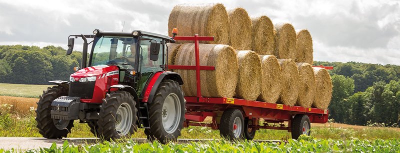 Тракторы с 4-х осевым Massey Ferguson MF 5709 MR 1347