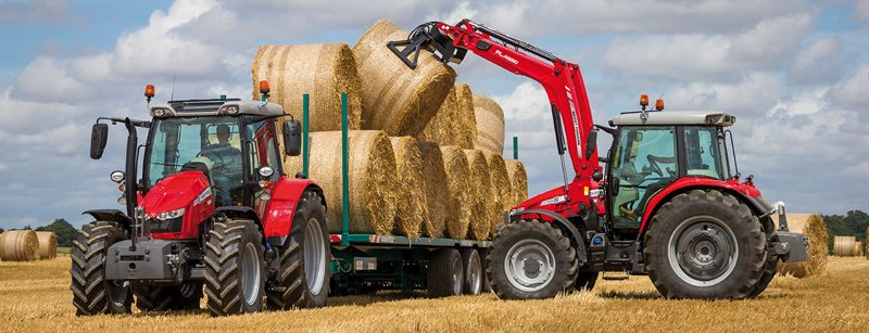 Тракторы с 4-х осевым Massey Ferguson MF 5712 S 50376