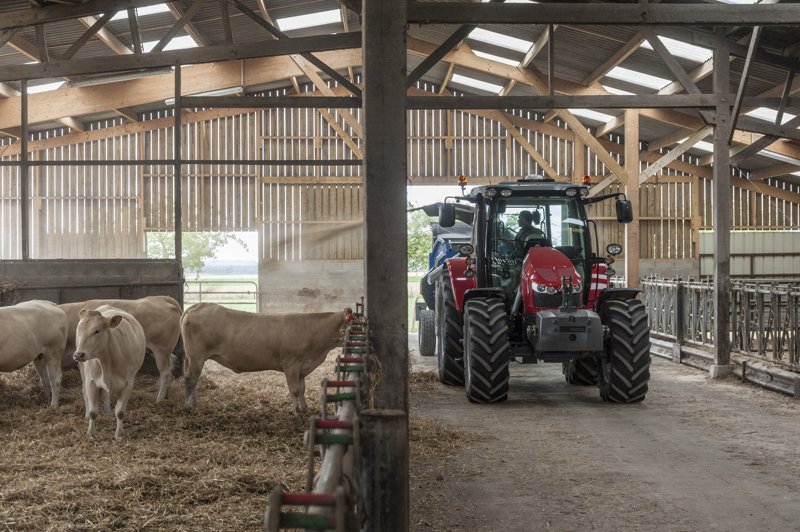 Тракторы с 4-х осевым Massey Ferguson MF 5713SL 86184