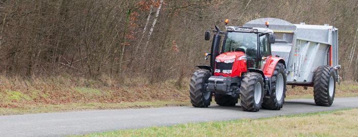 Тракторы с 4-х осевым Massey Ferguson MF 6614 Dyna VT 102080