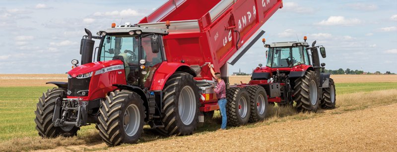 Тракторы с 4-х осевым Massey Ferguson MF 7722 S 103013