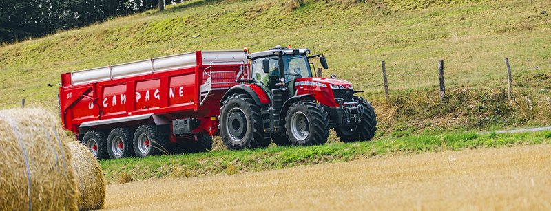 Тракторы с 4-х осевым Massey Ferguson MF 8727 S 105229