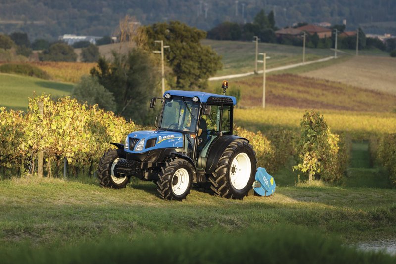 Тракторы с 4-х осевым New Holland T 4.105 LP 106367