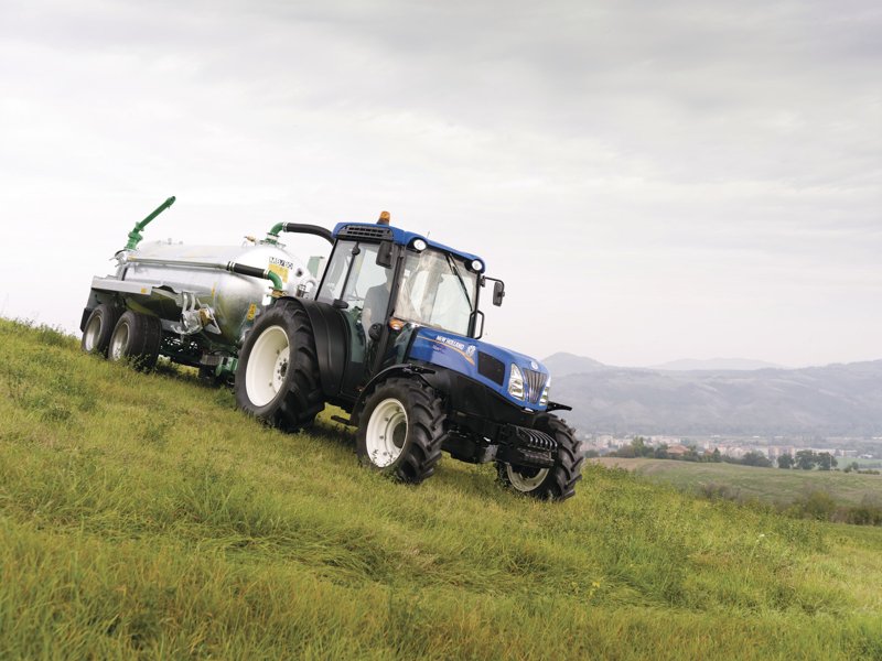 Тракторы с 4-х осевым New Holland T 4.105 LP 106363