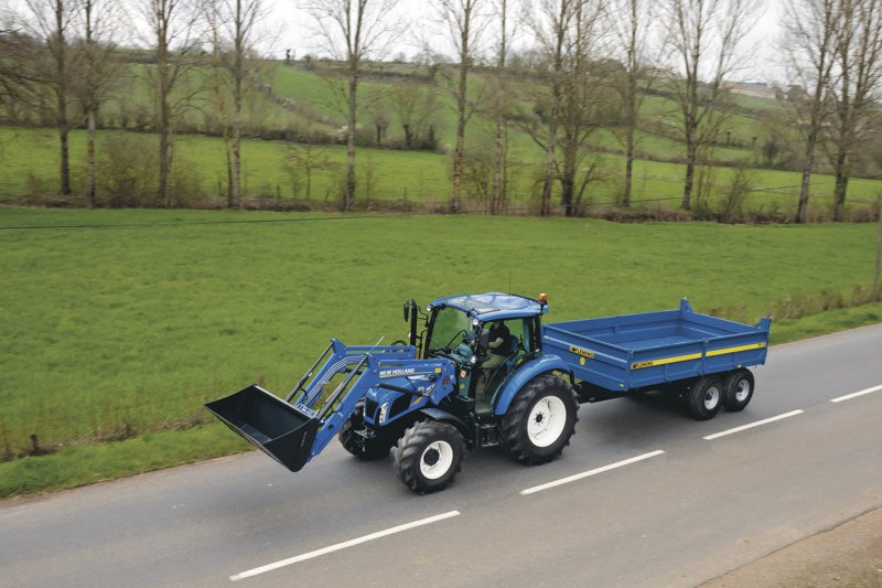 Тракторы с 4-х осевым New Holland T 4.75 101948
