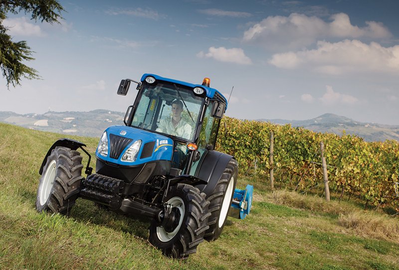 Тракторы с 4-х осевым New Holland T4.80 LP 105096