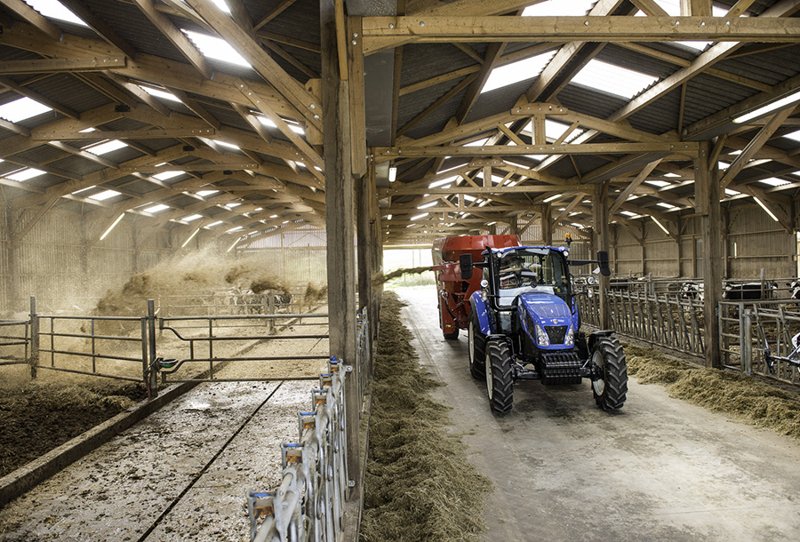 Тракторы с 4-х осевым New Holland T5.75 84321