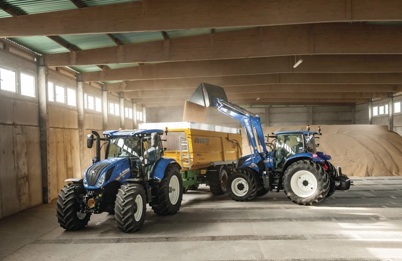 Тракторы с 4-х осевым New Holland T6.155 99110