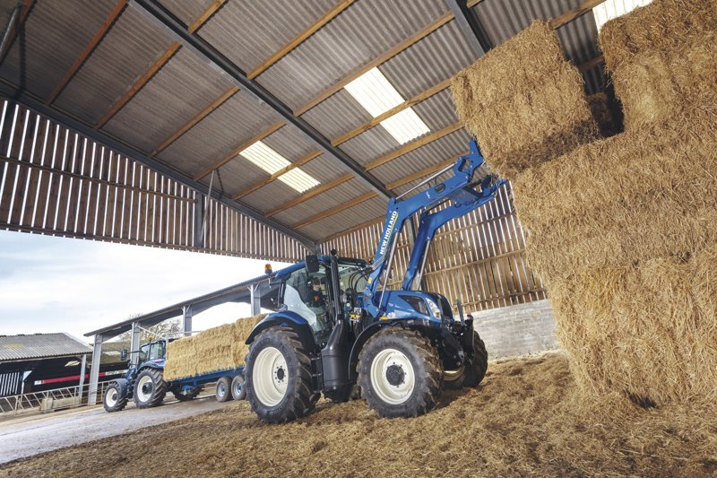 Тракторы с 4-х осевым New Holland T6.155 99112