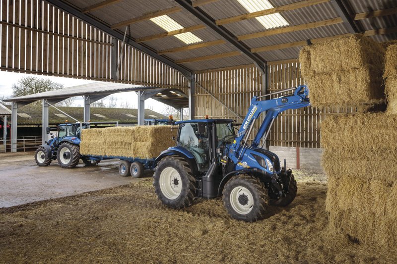 Тракторы с 4-х осевым New Holland T6.155 99113