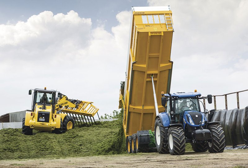 Тракторы с 4-х осевым New Holland T7.210 Classic 105725