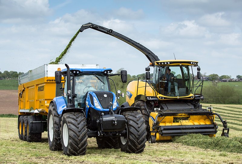 Тракторы с 4-х осевым New Holland T7.245 Classic 108748