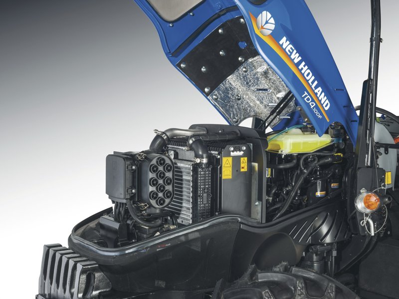 Тракторы с 4-х осевым New Holland TD4.100 F 47942