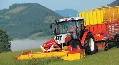 Тракторы с 4-х осевым Steyr 4075 Kompakt Profi 2 51240