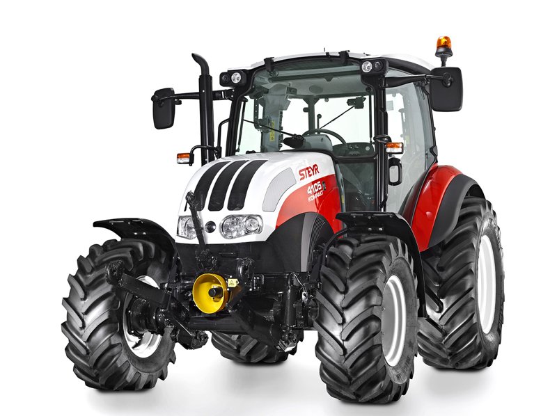 Тракторы с 4-х осевым Steyr 4095 Kompakt HILO 51243