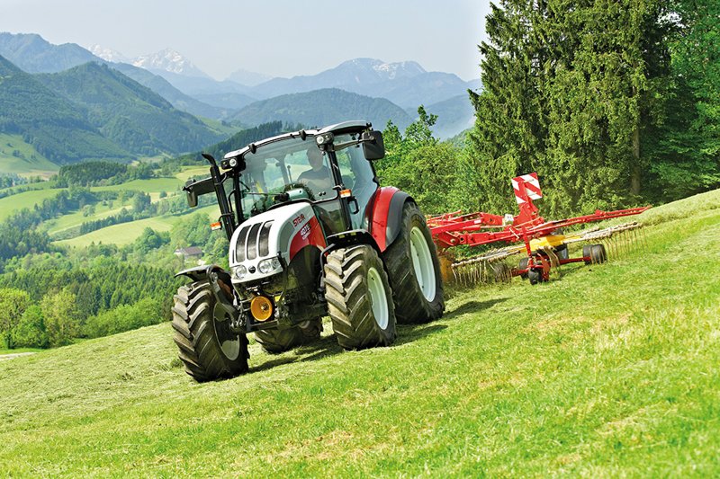 Тракторы с 4-х осевым Steyr 4095 Kompakt HILO 51244