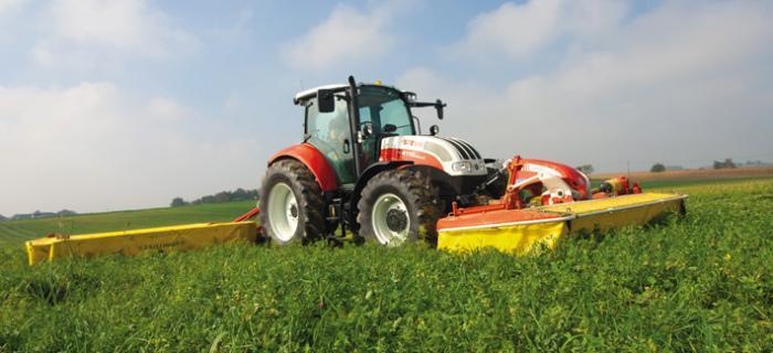 Тракторы с 4-х осевым Steyr 4105 Kompakt Basis 51246