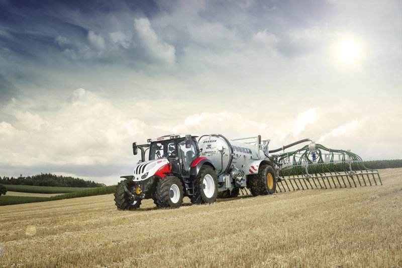 Тракторы с 4-х осевым Steyr 4110 Expert CVT 103344