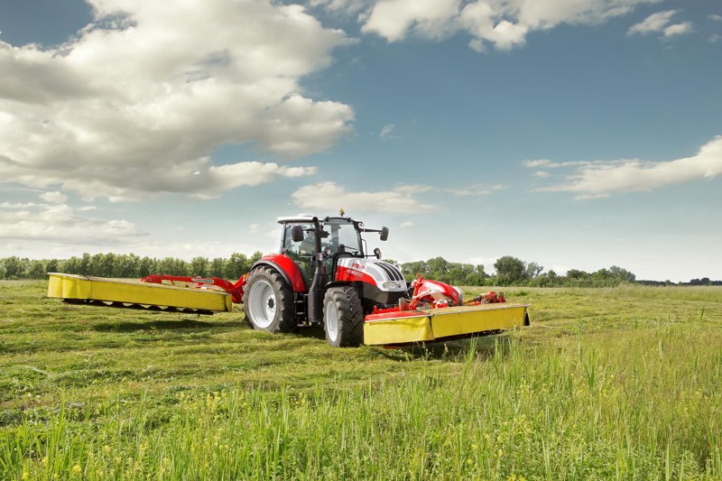 Тракторы с 4-х осевым Steyr 4110 Multi Komfort 87978