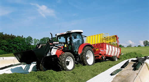 Тракторы с 4-х осевым Steyr 4110 Multi Komfort 87979