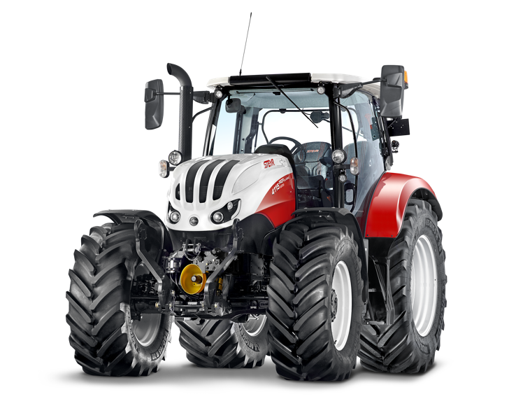 Тракторы с 4-х осевым Steyr 4125 Profi 103324