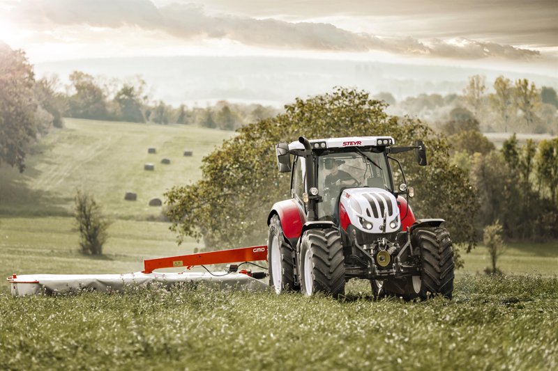 Тракторы с 4-х осевым Steyr 4135 Profi CVT Profi 103328