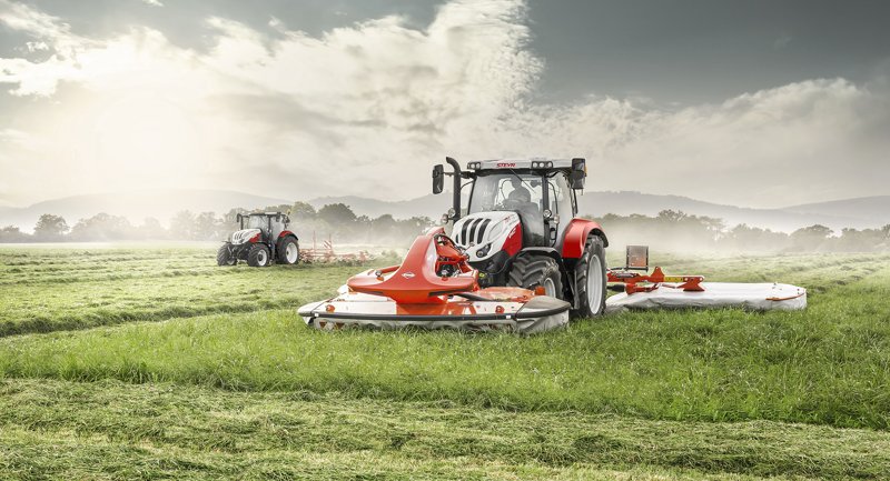 Тракторы с 4-х осевым Steyr 4145 Profi Classic Profi 87981