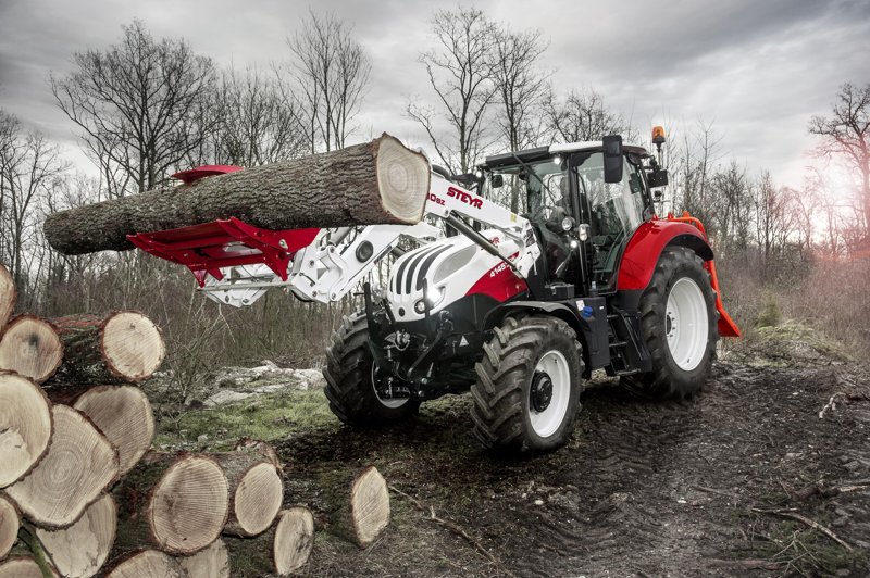 Тракторы с 4-х осевым Steyr 4145 Profi Classic Profi 87982