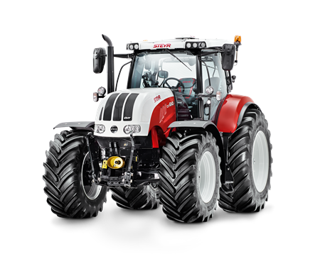 Тракторы с 4-х осевым Steyr 6165 CVT Komfort 51275