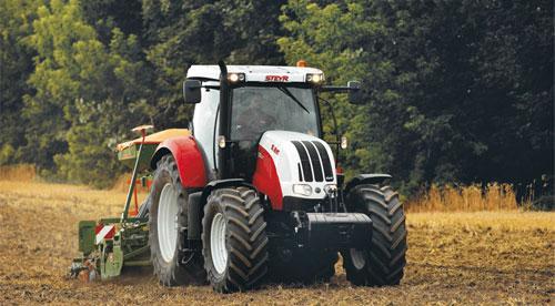 Тракторы с 4-х осевым Steyr 6170 CVT ET Basis 87961