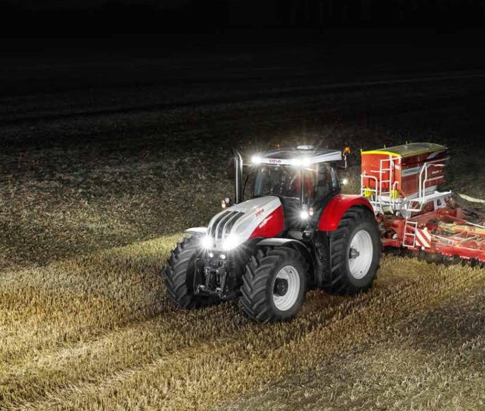 Тракторы с 4-х осевым Steyr 6250 Terrus CVT Komfort 87994