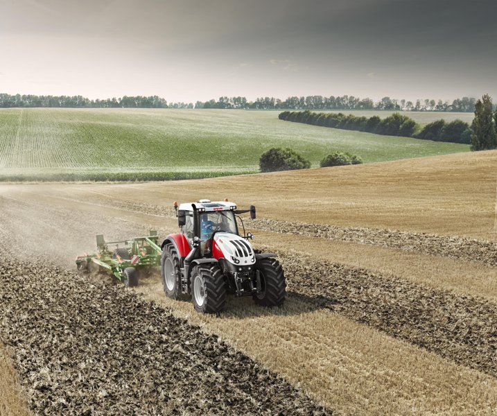 Тракторы с 4-х осевым Steyr 6300 Terrus CVT Basis 51226