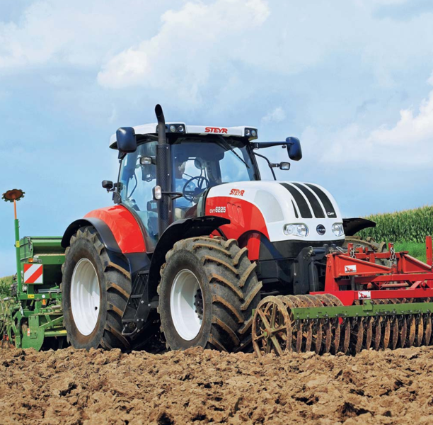 Тракторы с 4-х осевым Steyr CVT 6225 Komfort 97499