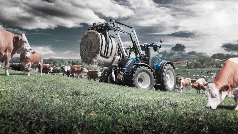 Тракторы с 4-х осевым Valtra N114H5 88405
