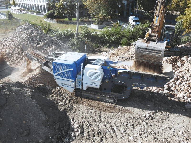 Установка для утилизации строительного мусора Kleemann MC 100 R EVO 94515