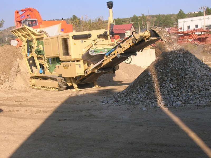 Установка для утилизации строительного мусора REV GCR 106 61411