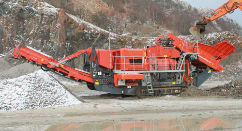 Установка для утилизации строительного мусора Terex-Finlay C 1550 61107