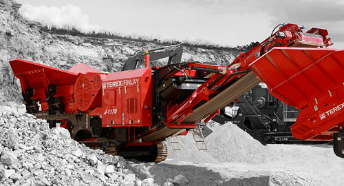 Установка для утилизации строительного мусора Terex-Finlay J 1170 61073