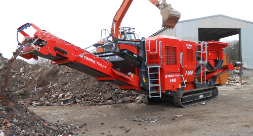 Установка для утилизации строительного мусора Terex-Finlay J 960 61059