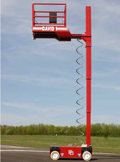 Вертикальная платформа на колесах PB David 1  65 V 61754