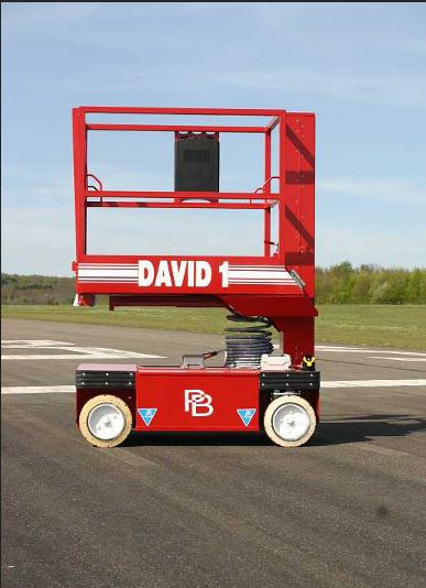 Вертикальная платформа на колесах PB David 1  75 61780